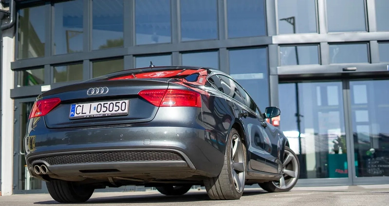 Audi A5 cena 66900 przebieg: 186816, rok produkcji 2013 z Lublin małe 781
